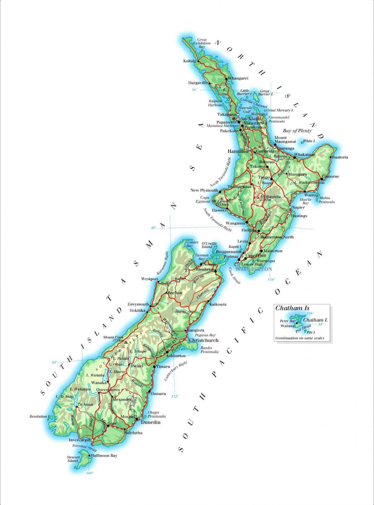 Neuseeland Gebirge anzeigen