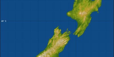 Neuseeland Höhe anzeigen